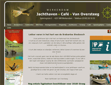 Tablet Screenshot of jachthavenoversteeg.nl